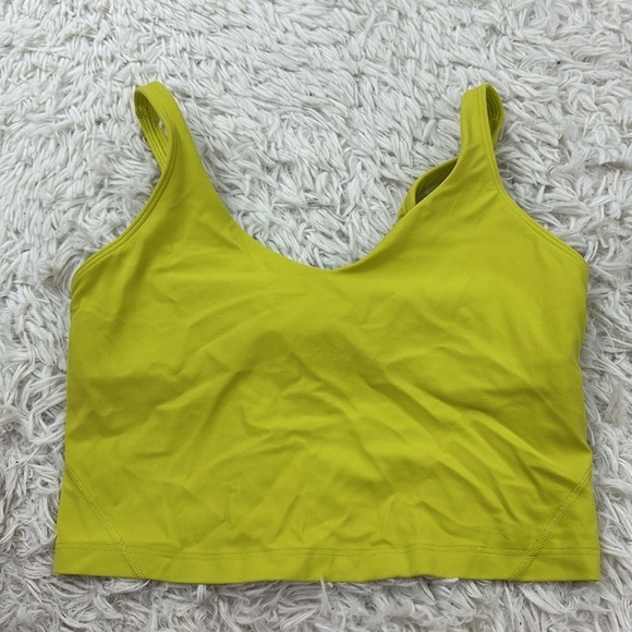 Lululemon Align Tank Top Yellow Serpentine - Picture 1 of 4